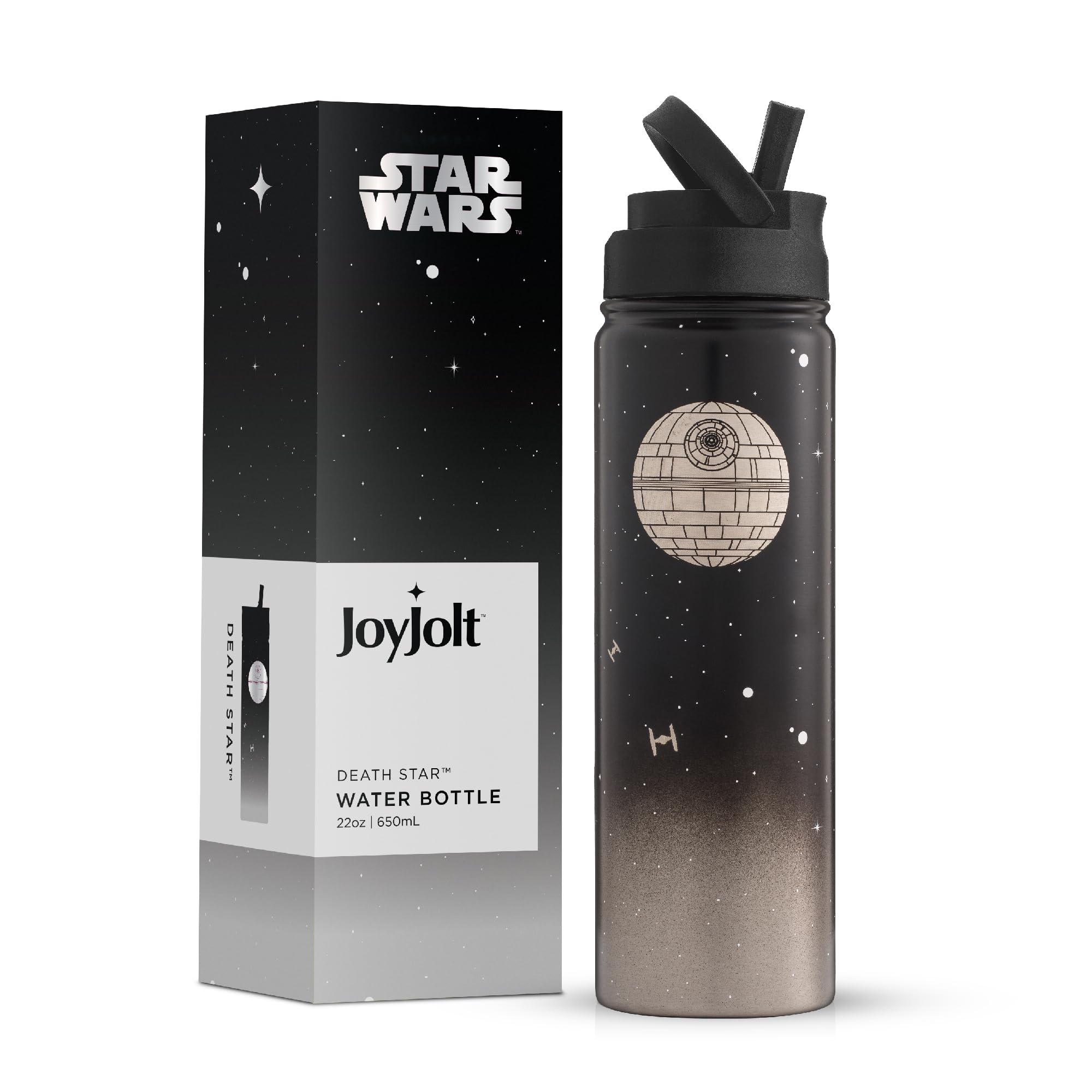 Botella De Agua Joyjolt De Acero Inoxidable  650 Ml  Star Wars Death Star - Venta Internacional.