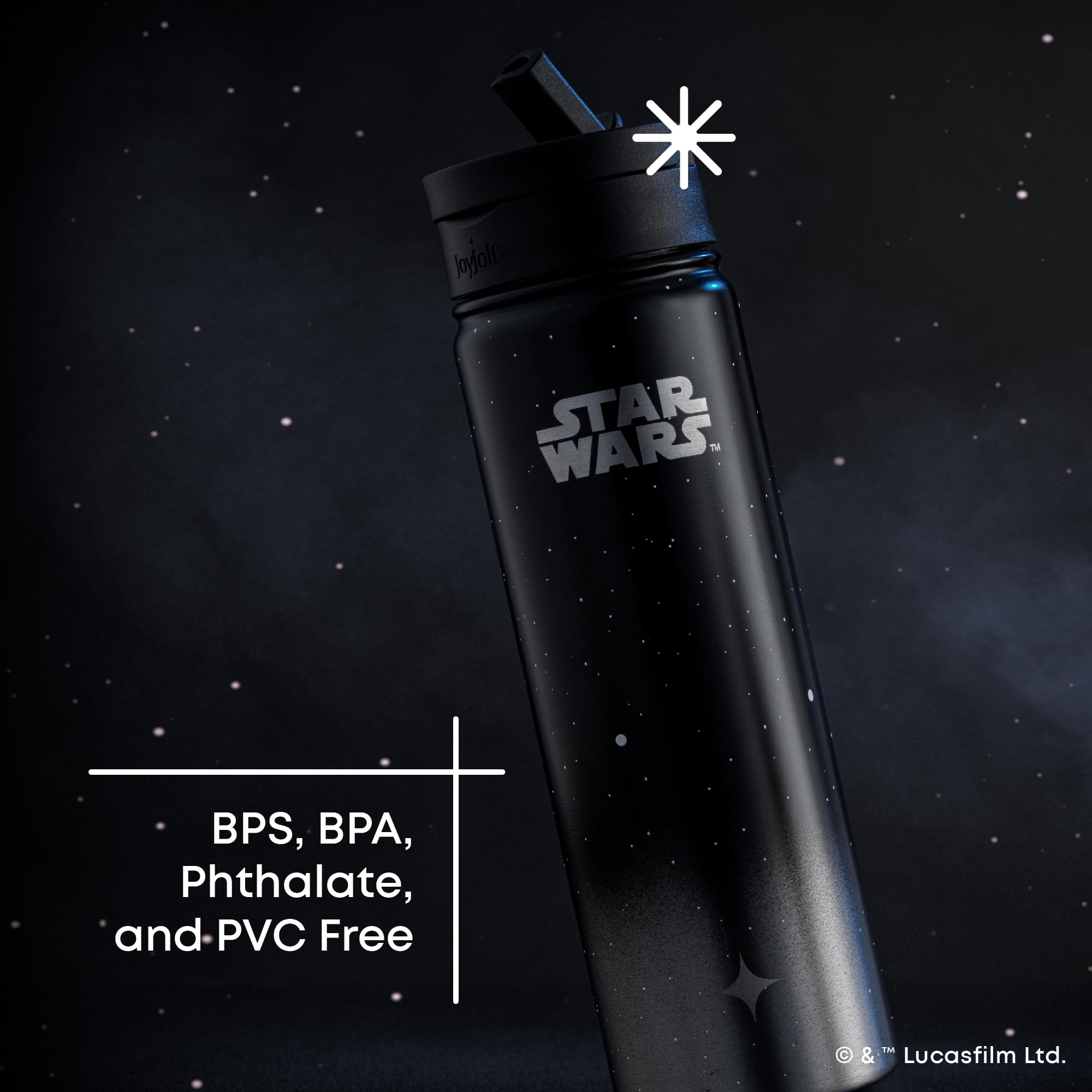 Foto 3 pulgar | Botella De Agua Joyjolt De Acero Inoxidable  650 Ml  Star Wars Death Star - Venta Internacional.