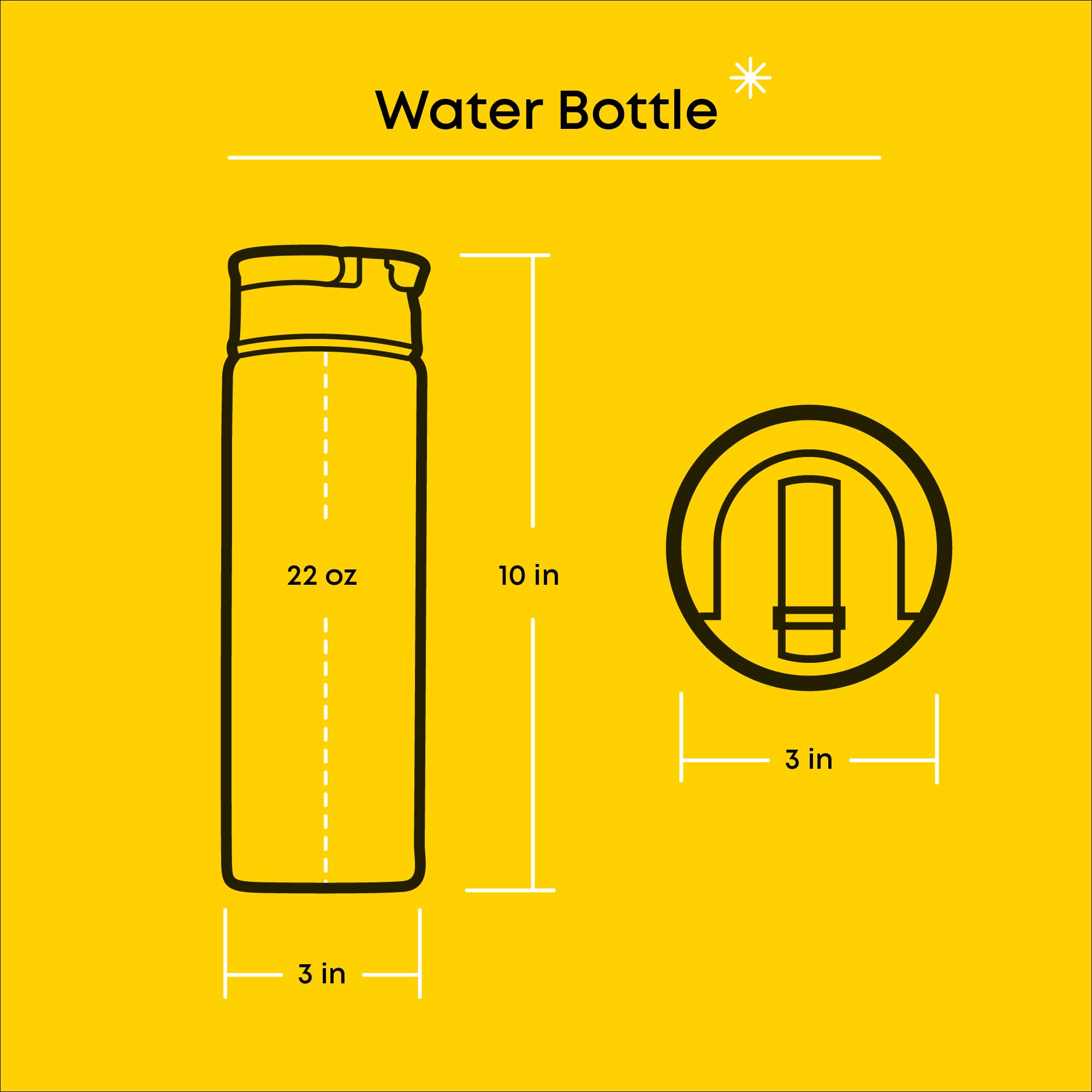 Foto 4 | Botella De Agua Joyjolt De Acero Inoxidable  650 Ml  Star Wars Death Star - Venta Internacional.