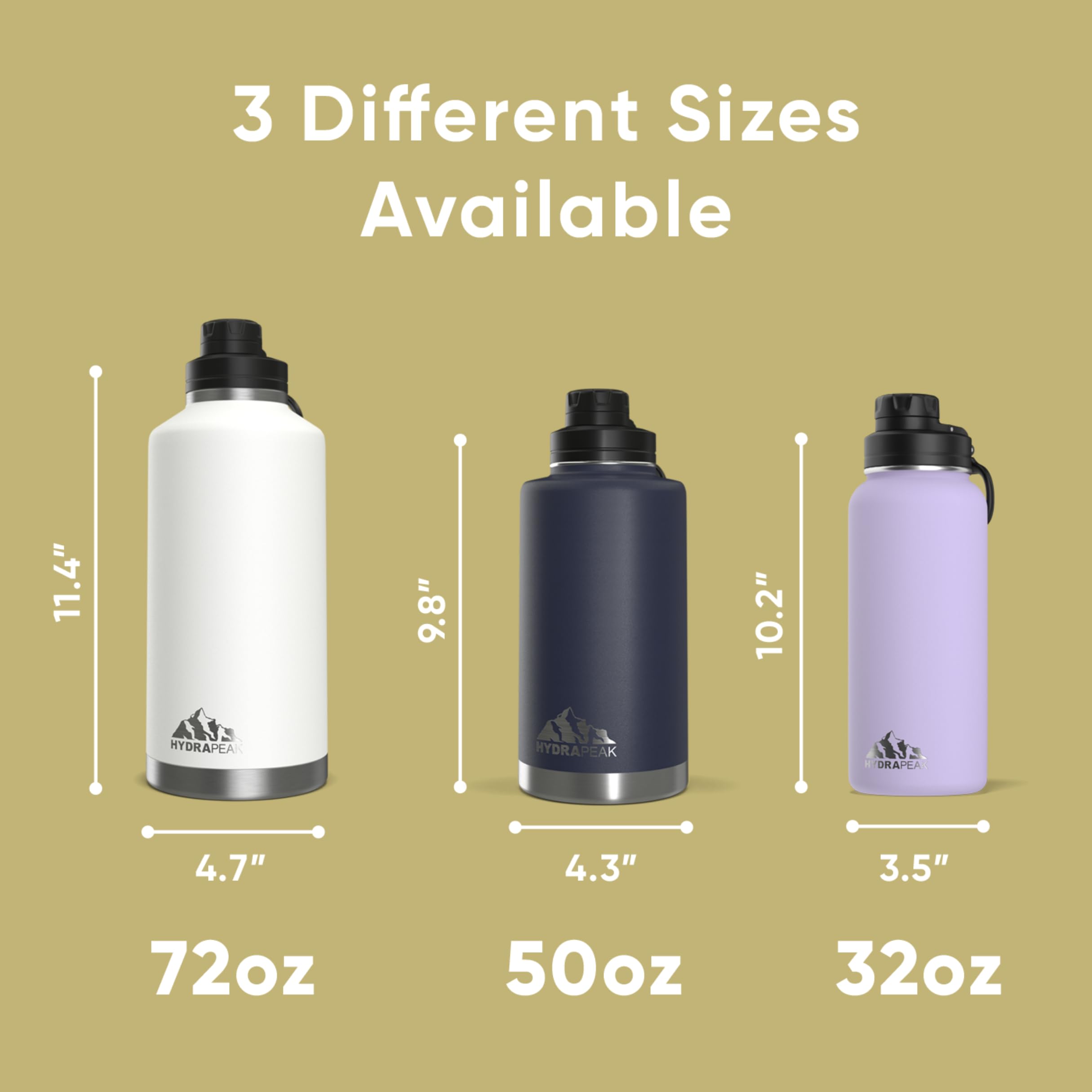 Foto 6 pulgar | Botella De Agua Aislante Hydrapeak De 950 Ml Con Tapa Tipo Vaso  Color Limón - Venta Internacional.