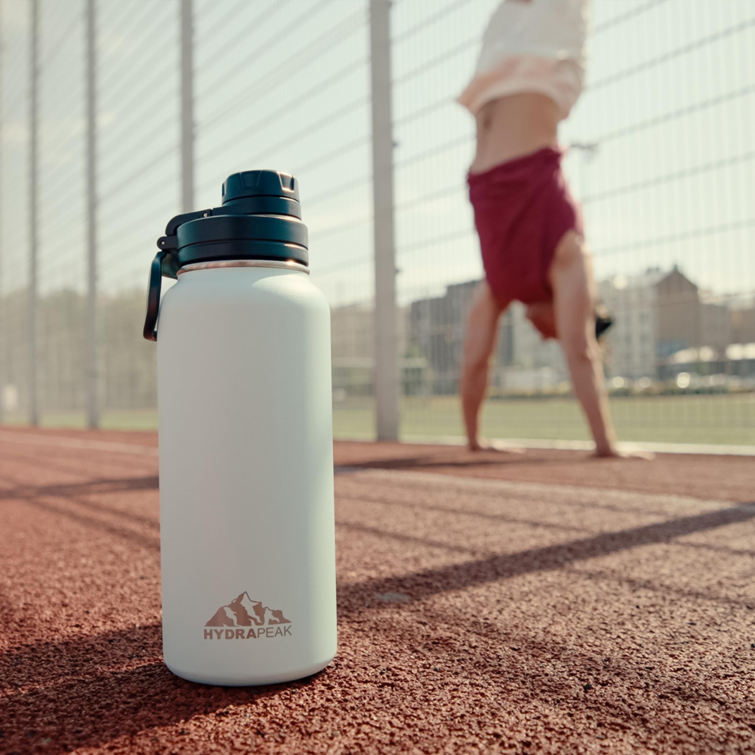 Foto 6 | Botella De Agua Aislante Hydrapeak De 950 Ml Con Tapa Tipo Vaso  Color Limón - Venta Internacional.