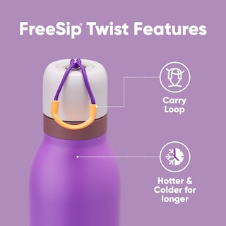Foto 2 | Botella De Agua Owala Freesip Twist Insulated 500 Ml Color Morado - Venta Internacional.