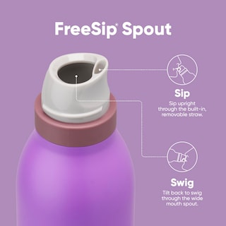Foto 4 | Botella De Agua Owala Freesip Twist Insulated 500 Ml Color Morado - Venta Internacional.