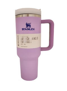 Foto 1 | Termo Tipo Stanley Morado Acero Inoxidable De 40 Oz Con Aza Para Bebidas Frías O Calientes