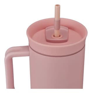 Foto 3 | C07203 Termo De Acero Inoxidable Con Popote 1185ml Rose Quartz Marca Owala