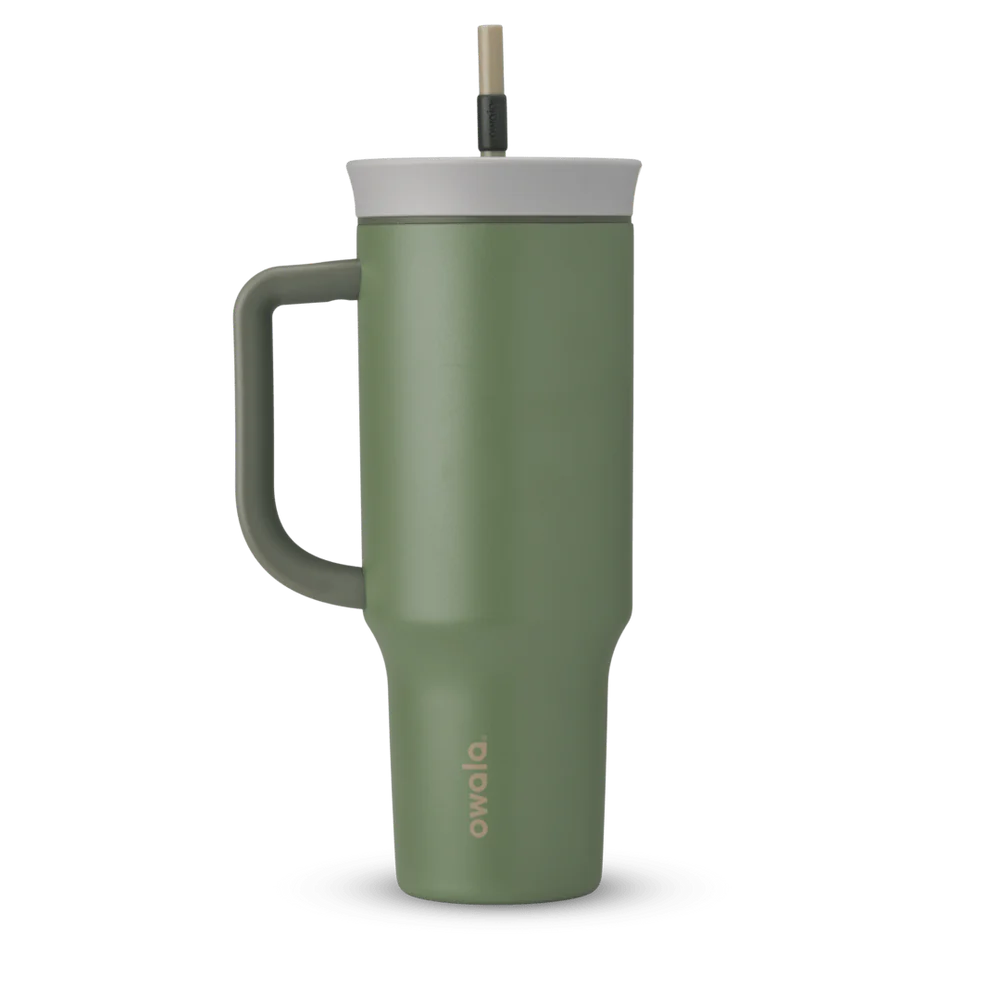 Foto 2 pulgar | Termo De Acero Inoxidable Con Popote 1185ml Green House Marca Owala