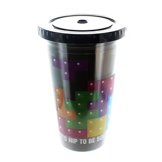 Foto 2 | Vaso De Viaje Tetris Hip To Be Square De Plástico De 473 Ml - Venta Internacional.