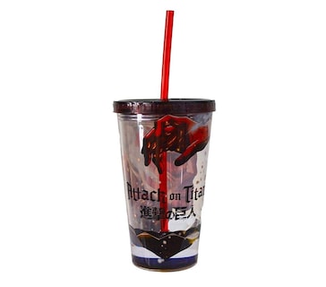 Foto 2 | Vaso De Viaje Just Funky Colossus Attack On Titan 530 Ml - Venta Internacional.