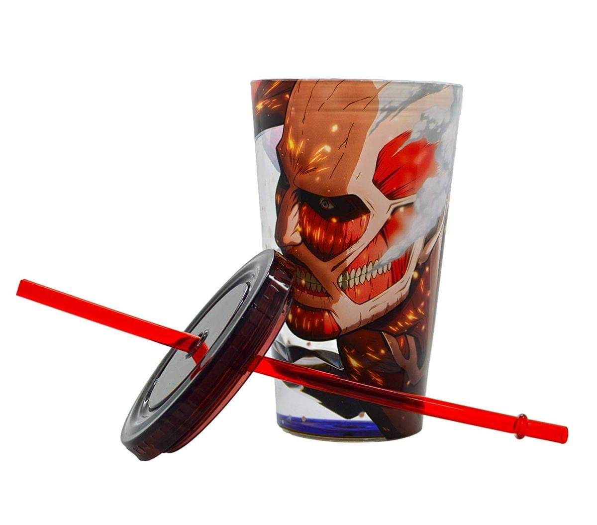 Foto 5 pulgar | Vaso De Viaje Just Funky Colossus Attack On Titan 530 Ml - Venta Internacional.