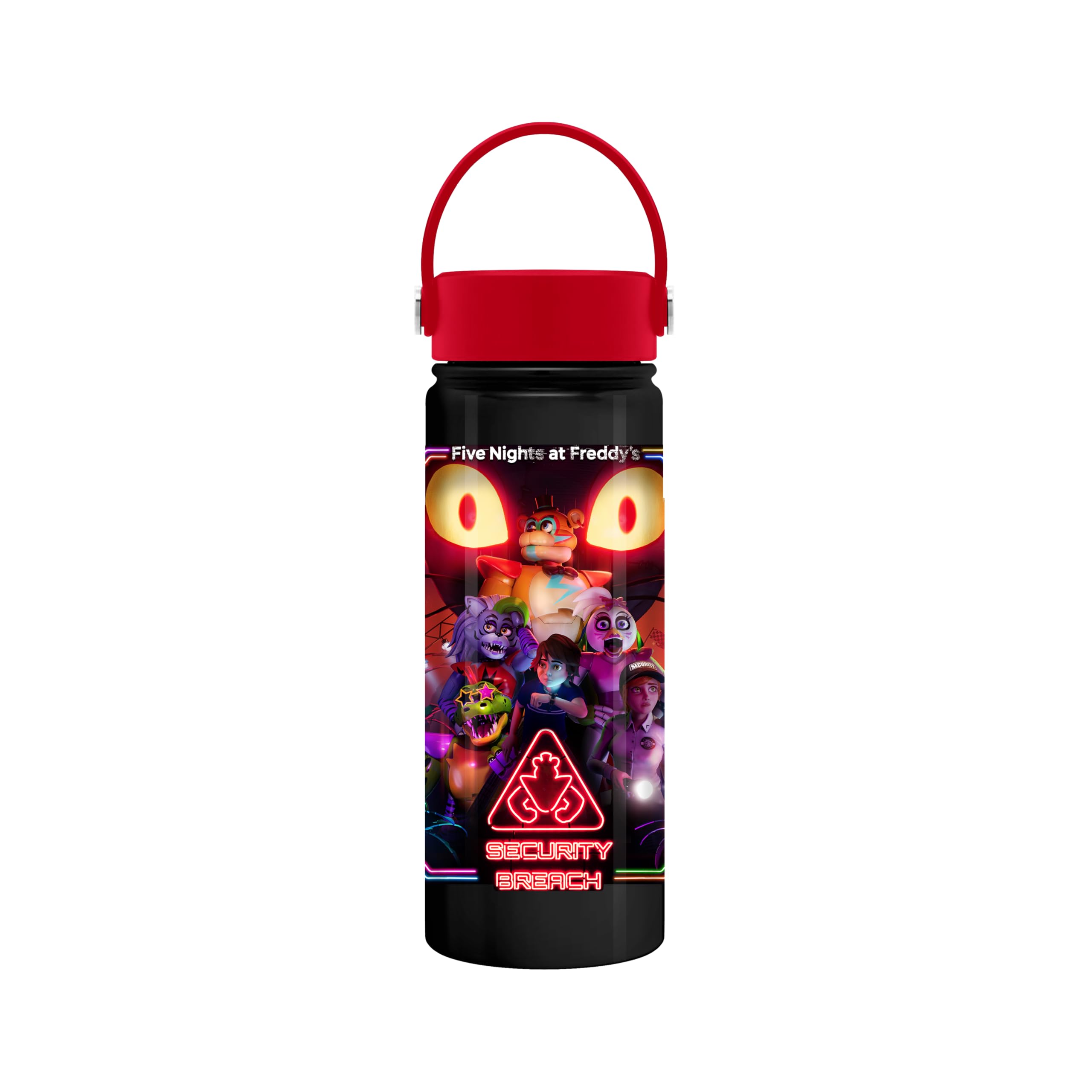 Botella De Agua Silver Buffalo Five Nights At Freddy's 590 Ml - Venta Internacional.