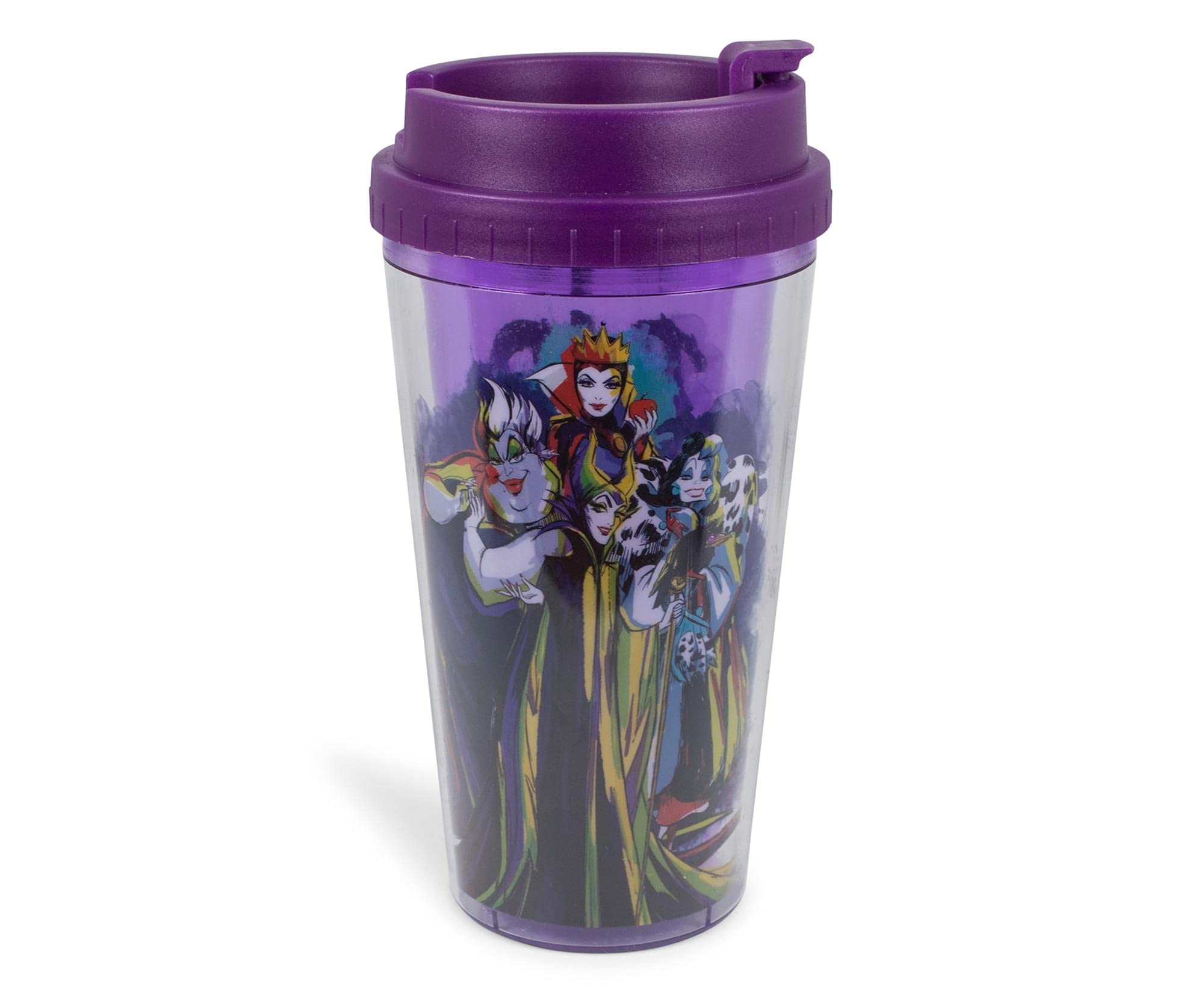 Foto 2 pulgar | Taza De Viaje Silver Buffalo Disney Villains  480 Ml  Bad Vibes - Venta Internacional.