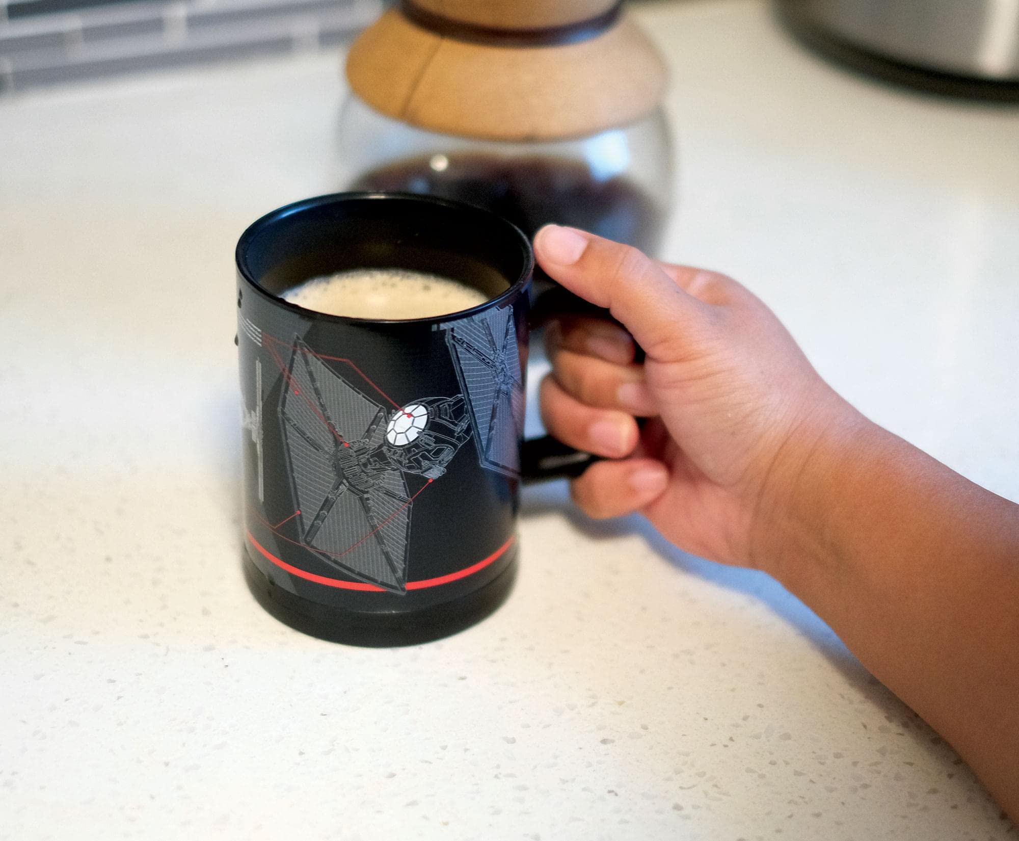 Foto 5 | Taza De Viaje Underground Toys Star Wars Tie Fighter 350 Ml - Venta Internacional.