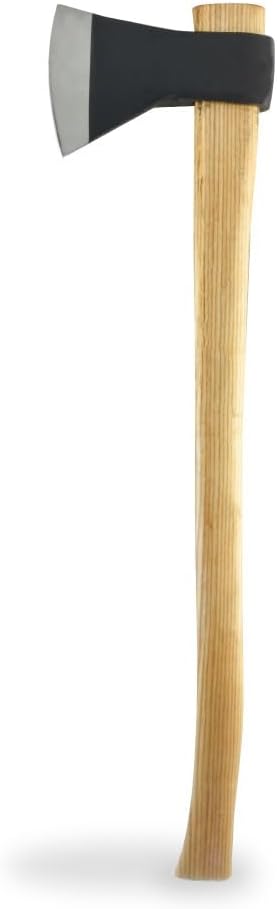 Foto 2 pulgar | Hacha De Acero Carbono Dureza 55rc Con Filo Debastado Y Ojo Cónico Para Tareas De Desbaste Y Corte En Madera 4 Lb/90 Cm