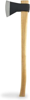 Foto 1 | Hacha De Acero Carbono Dureza 55rc Con Filo Debastado Y Ojo Cónico Para Tareas De Desbaste Y Corte En Madera 4 Lb/90 Cm