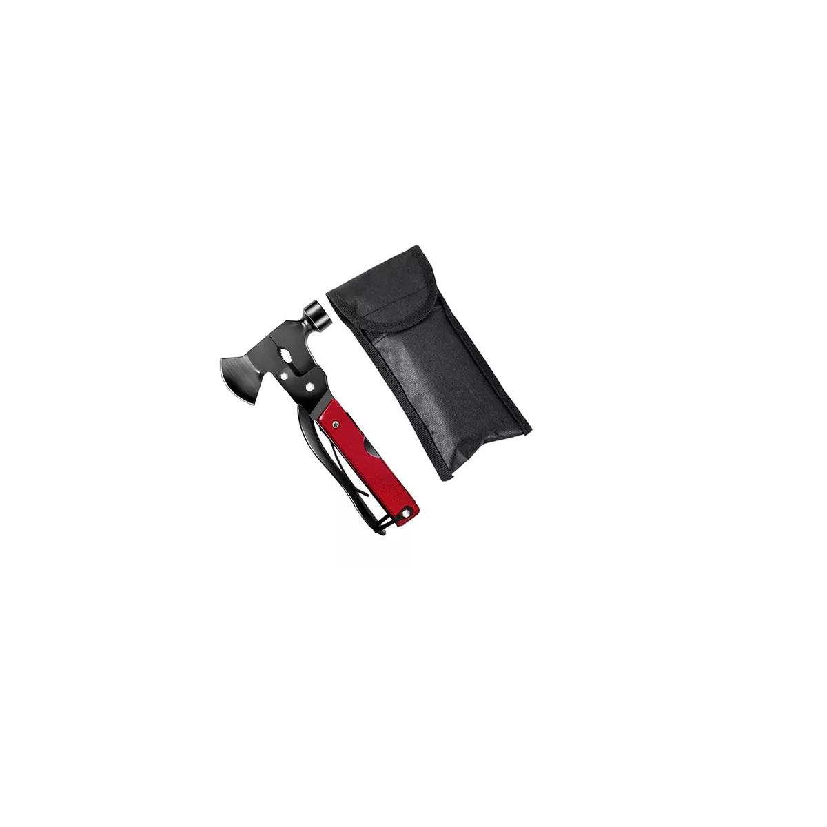 Multiherramienta Portátil Martillo/Hacha Eo Safe Imports Esi-10486 Multicolor 14 en 1 con Funda