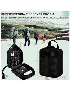 Foto 6 | Kit de Supervivencia Petukita Box DD-01 para Camping