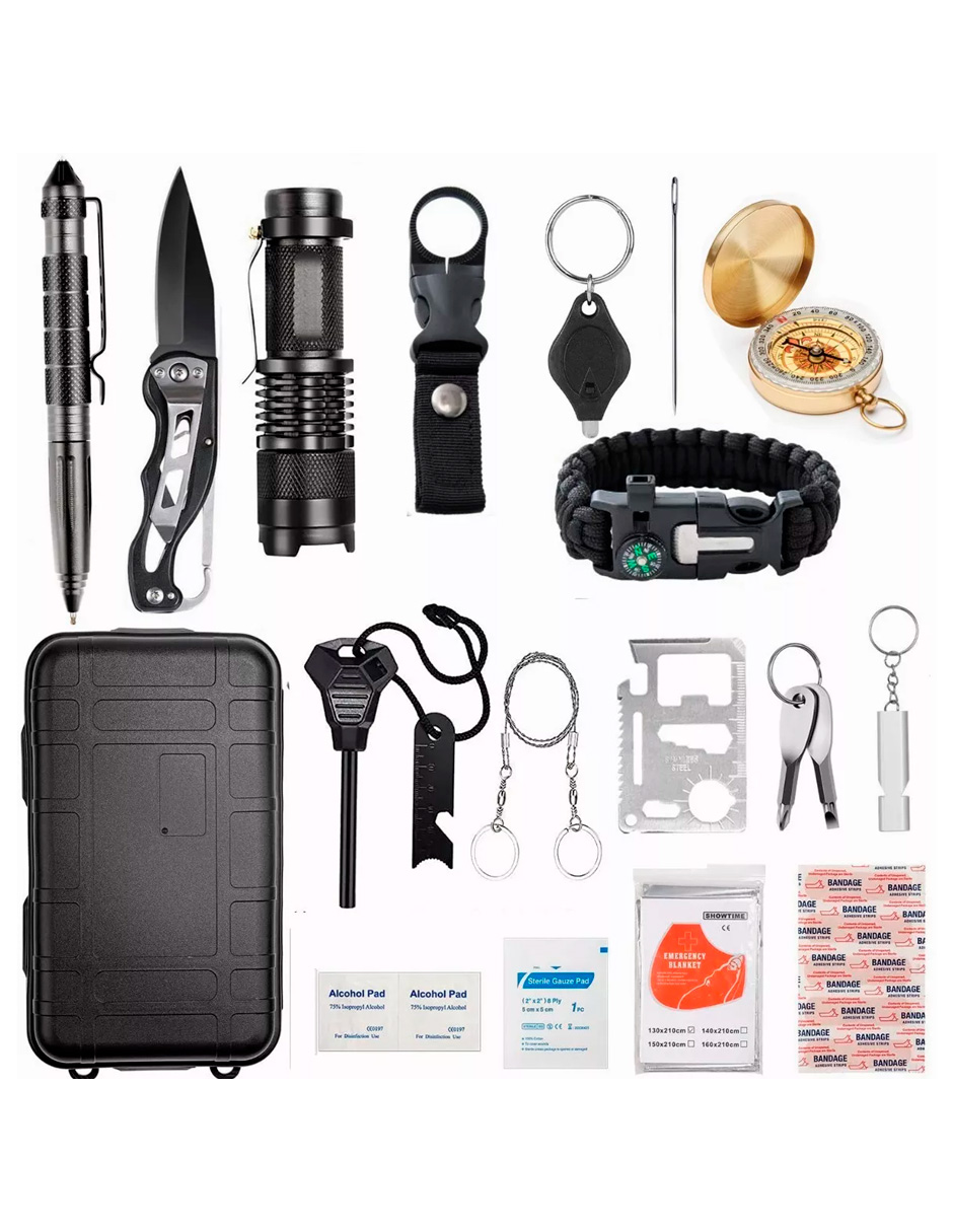 Foto 8 pulgar | Kit de Supervivencia Petukita Box DD-02 para Camping y Senderismo