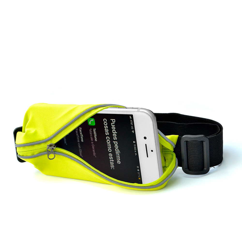 Foto 1 | Cinturón para Correr Redlemon 79059 color Amarillo Impermeable Ajustable y Flexible