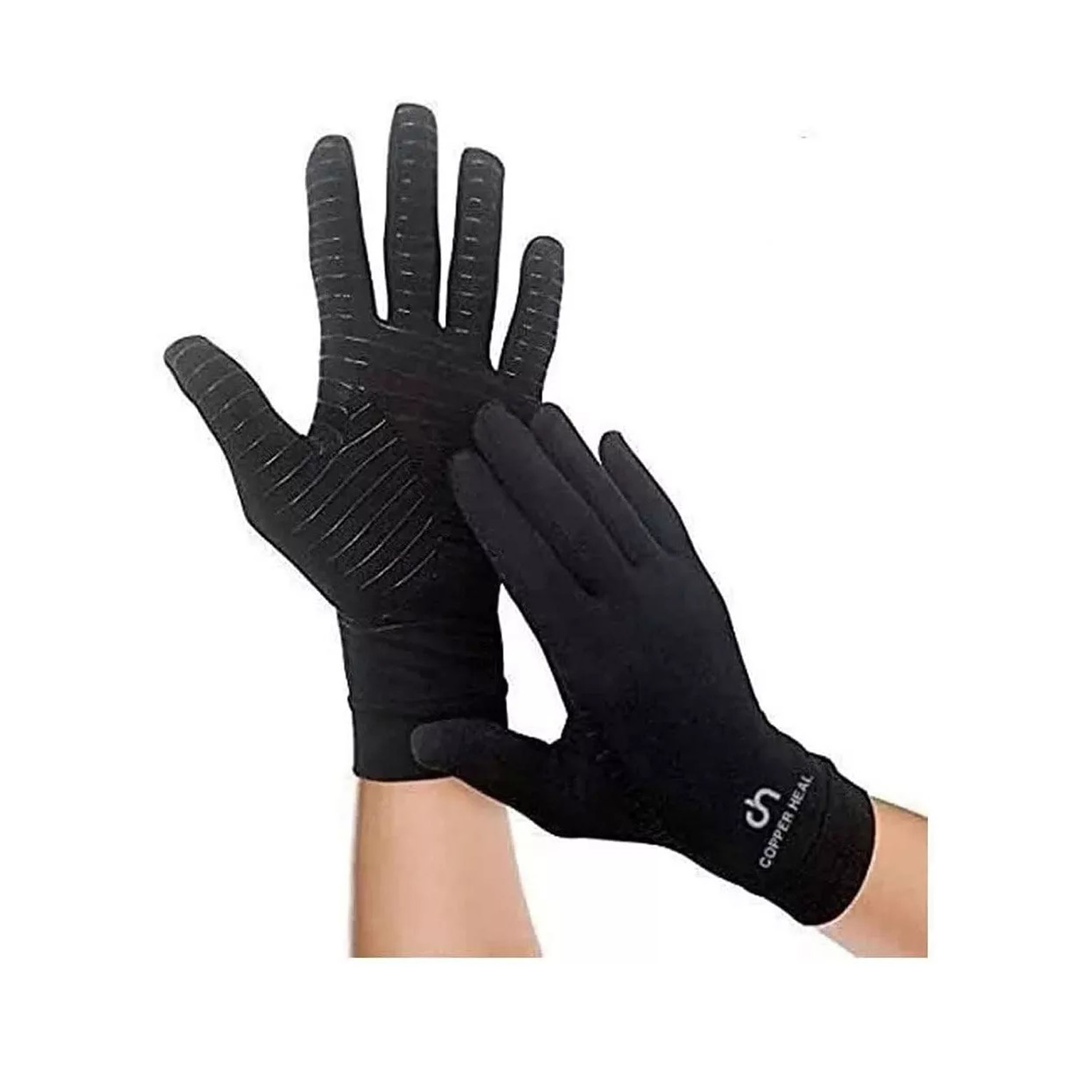 Foto 5 pulgar | Guantes Full Hand de Compresión para Artritis de Cobre por Copper Heal Talla M