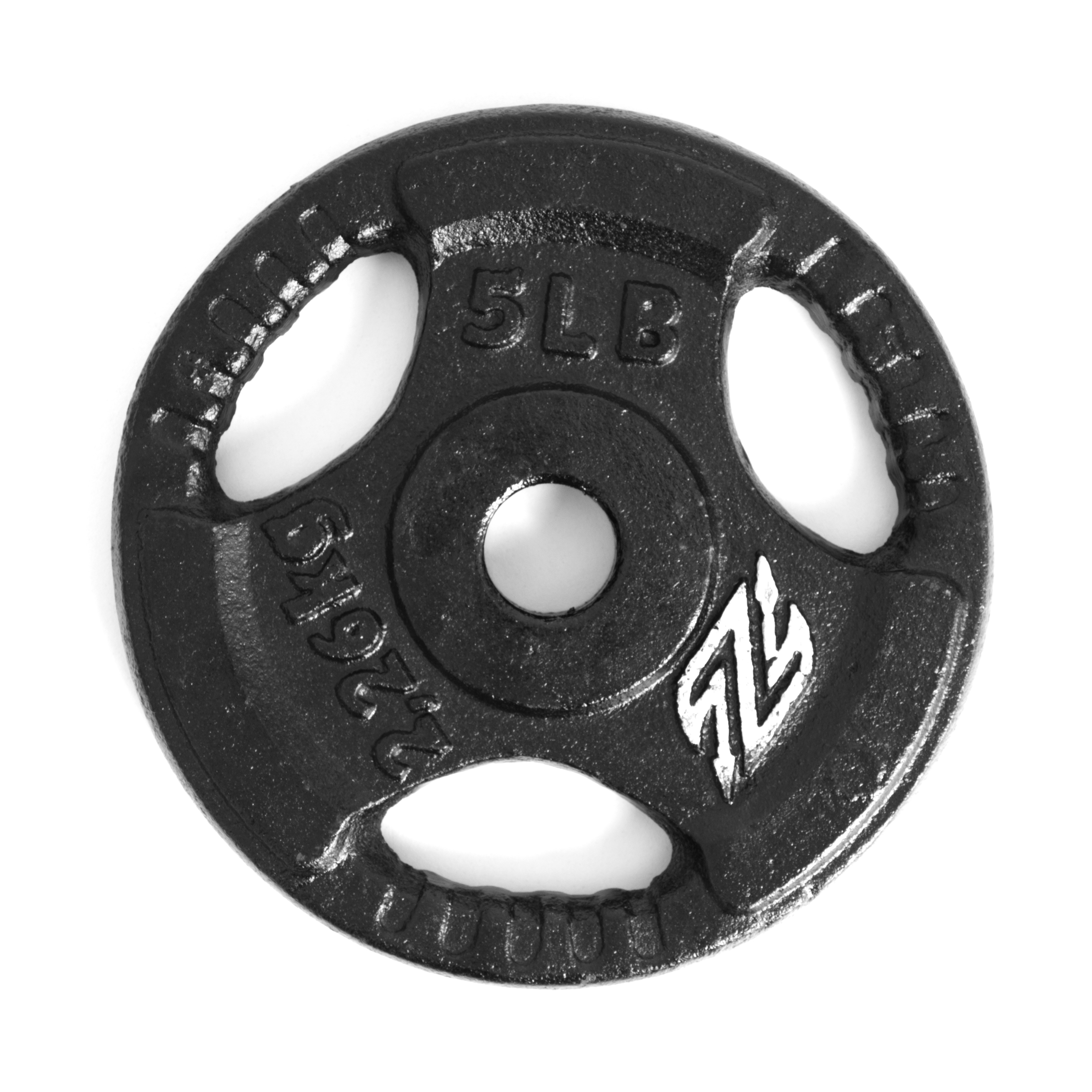 Disco para Entrenamiento Zynergy Zy-Wp05 de 5lb color Negro