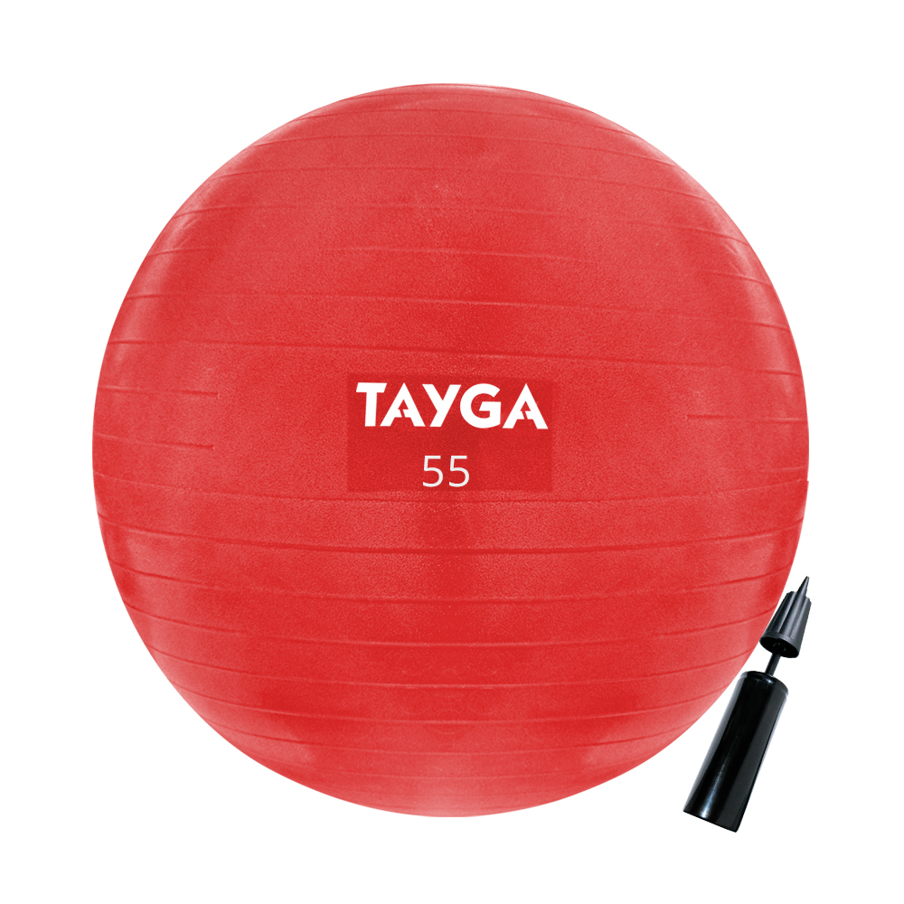 Pelota de Yoga 55cm Tayga Roja