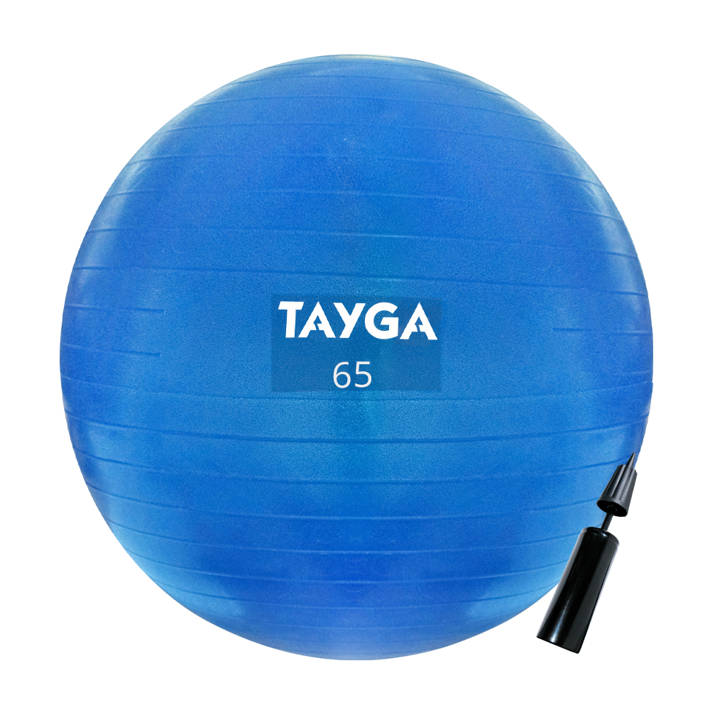 Foto 2 pulgar | Pelota de Yoga 65cm Tayga Azul