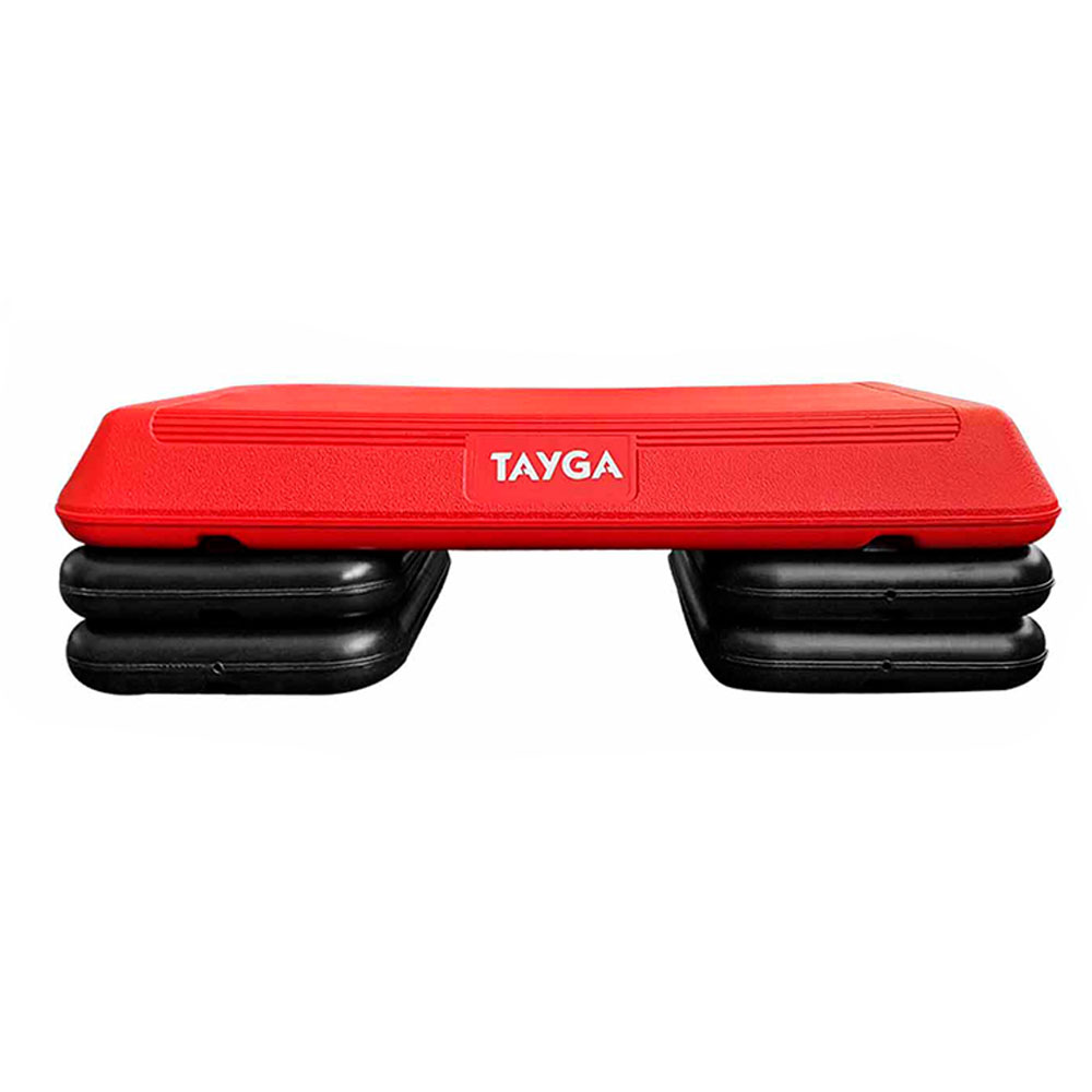 Banco Step 72 cm Tayga color Rojo con Negro