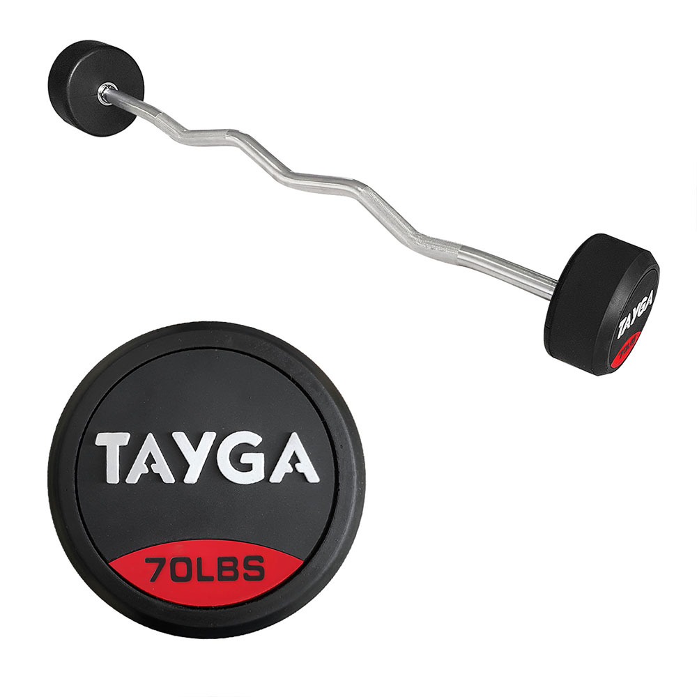 Foto 4 pulgar | Barra Z Premium Tayga de 70 lb color Plata con Negro