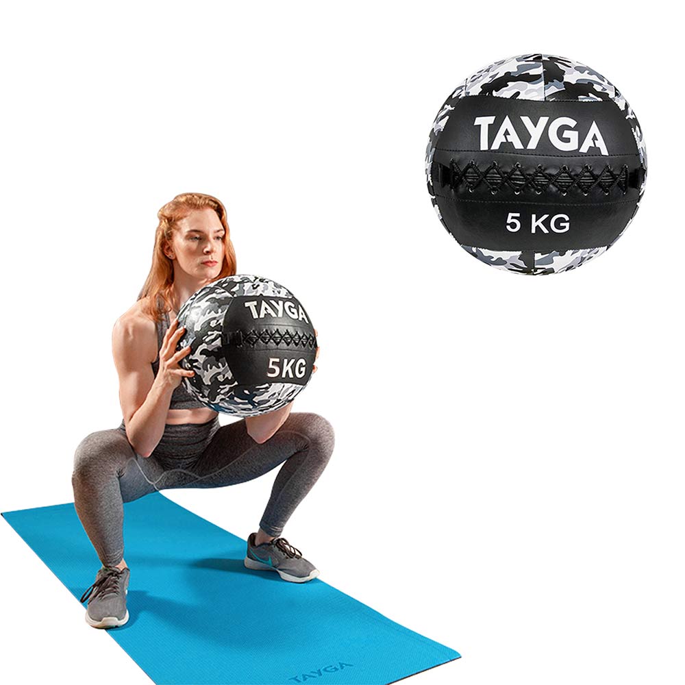Foto 2 | Wall Ball Tayga 5 kg. Estilo Camuflaje