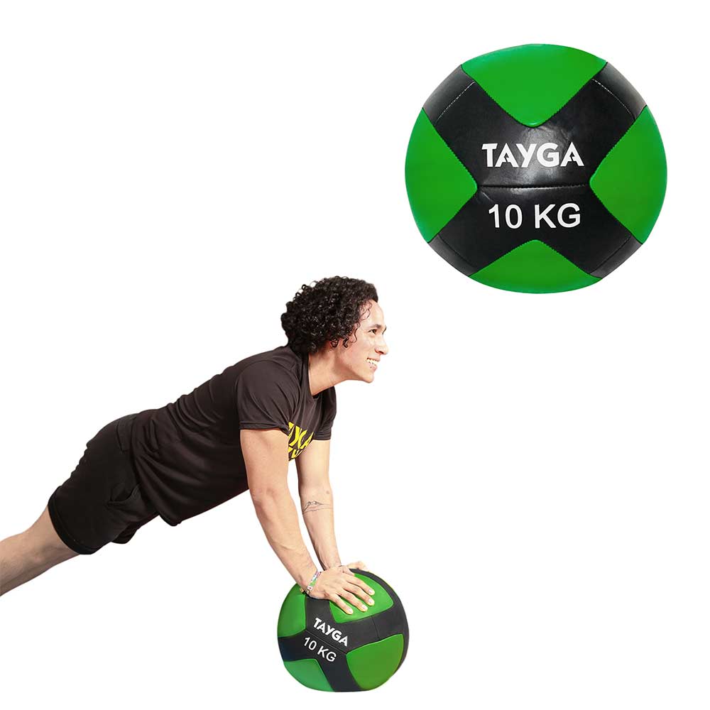 Foto 3 pulgar | Wall Ball Tayga 10 kg color Verde