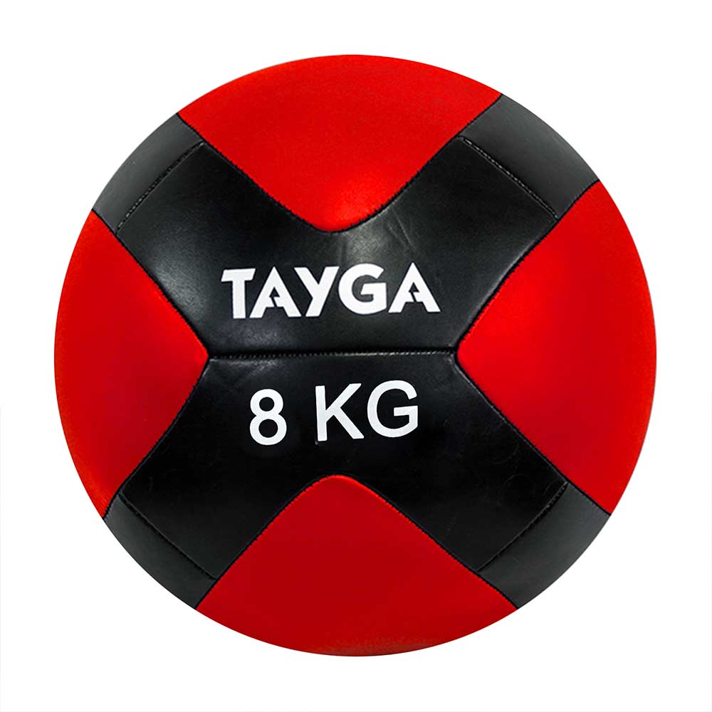 Foto 2 pulgar | Wall Ball Tayga 8 kg color Rojo