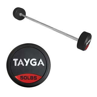 Foto 3 | Barra Recta Premium Tayga 50 lb. color Cromado/Negro