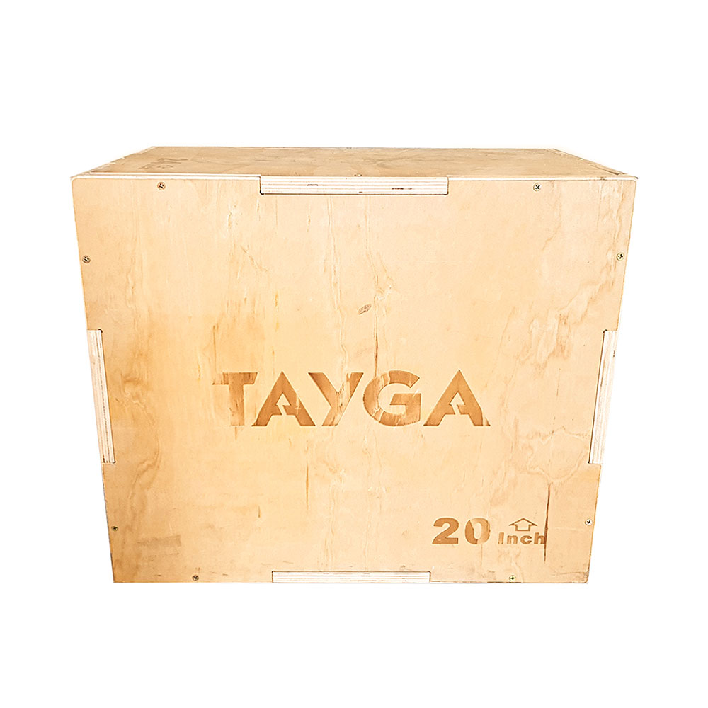 Foto 2 pulgar | Caja Pliométrica Tayga 20'' Madera