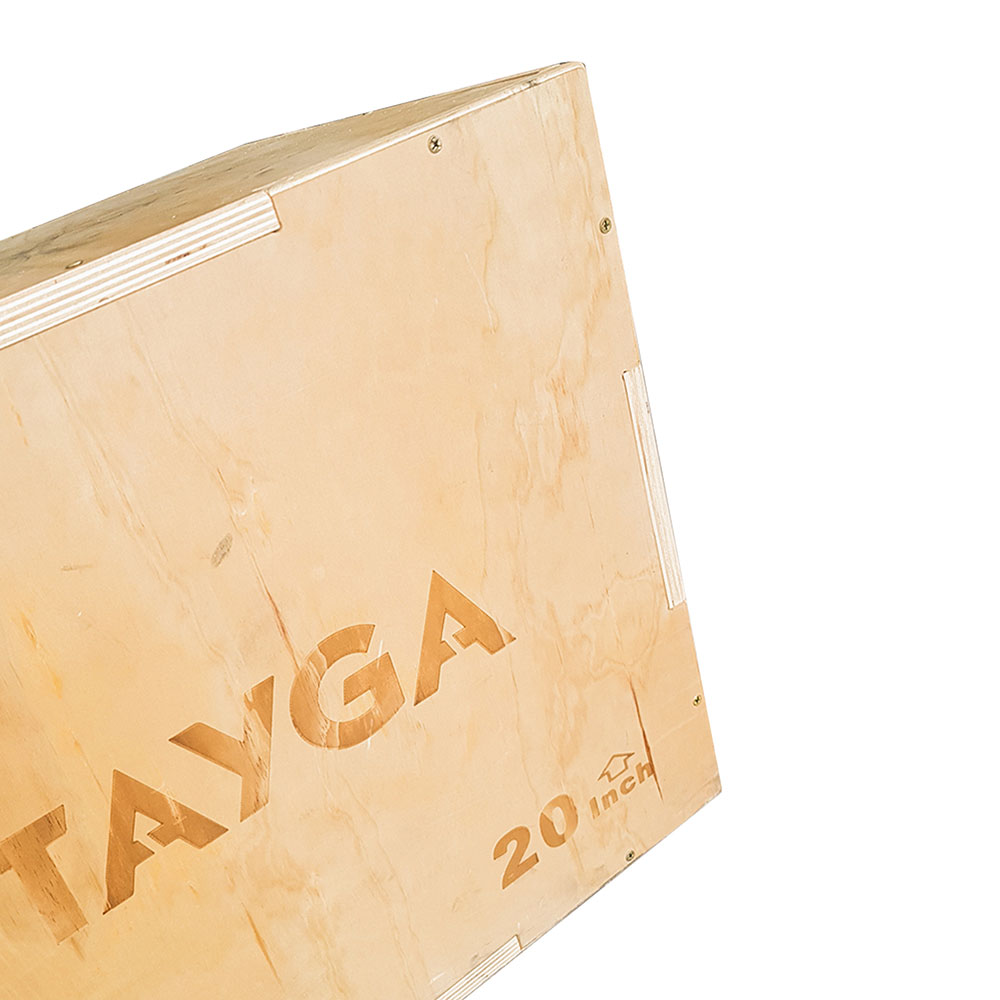 Foto 4 pulgar | Caja Pliométrica Tayga 20'' Madera