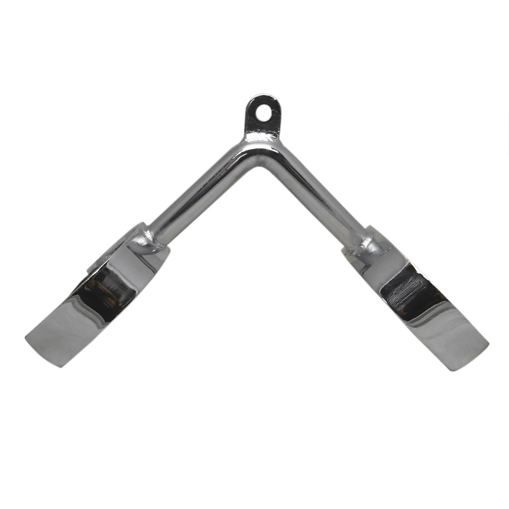 Foto 4 pulgar | Maneral ''v'' Tayga con Jaladeras Rubber 37 cm Cromado