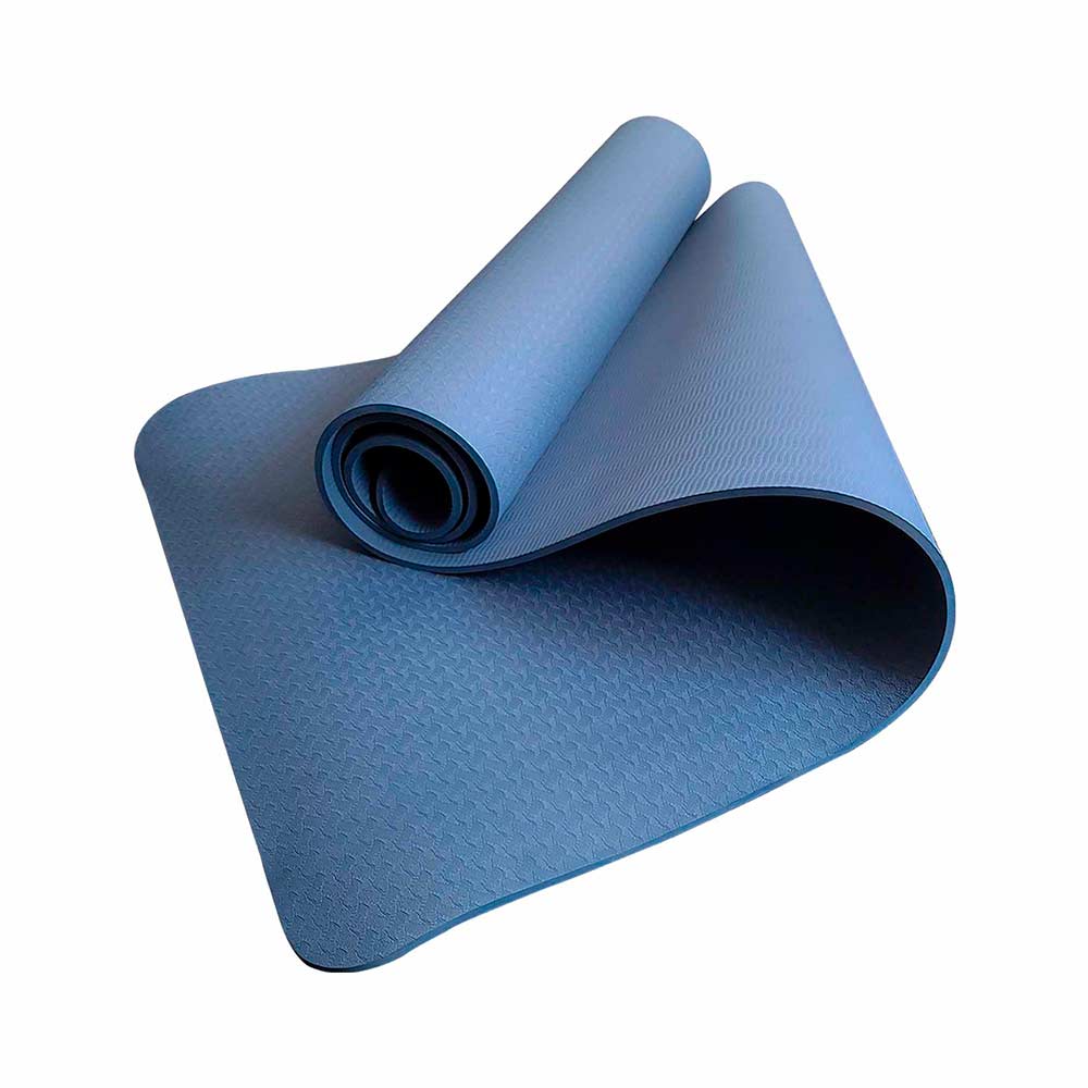 Tapete para Yoga Tayga color Azul 183x61x0.6 cm