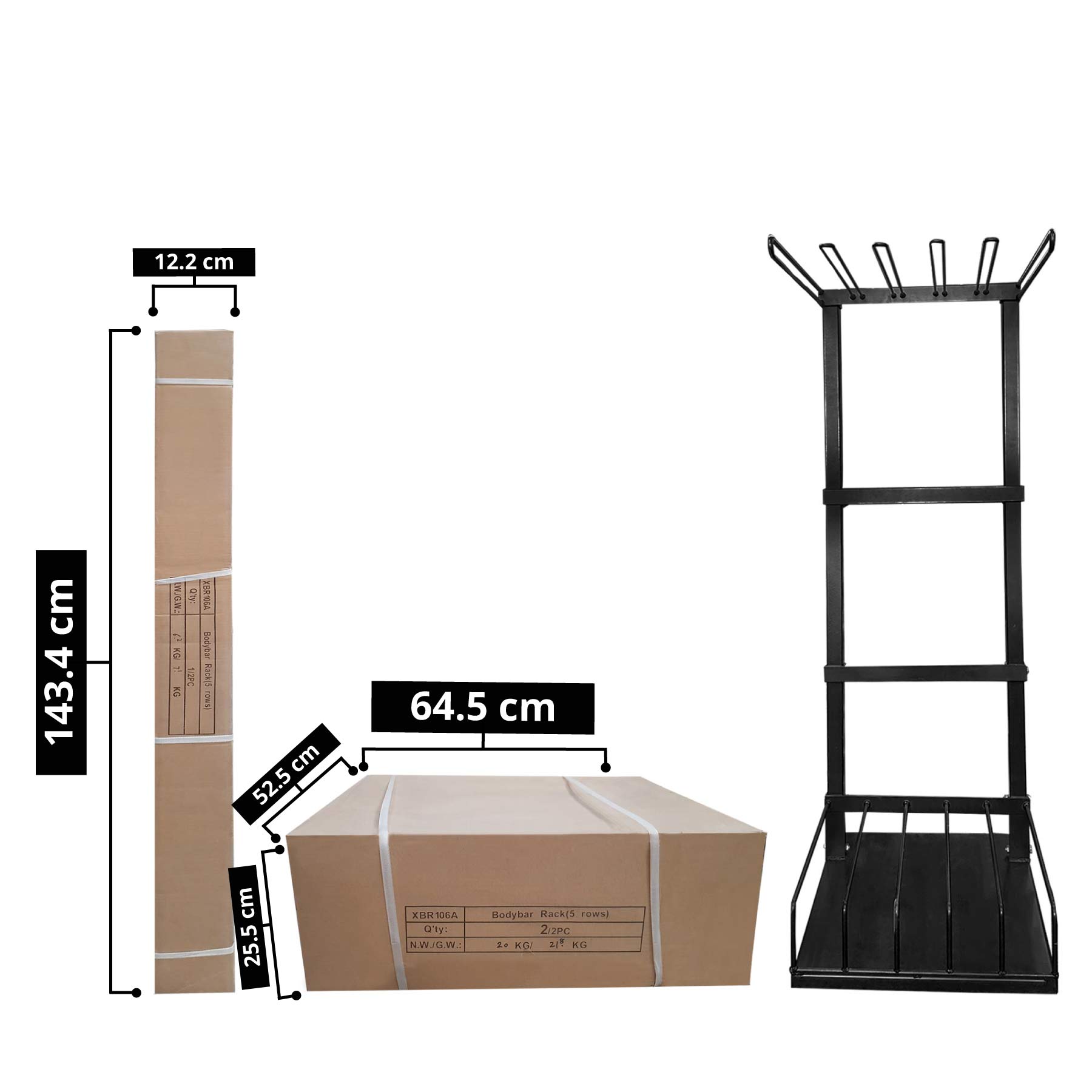 Foto 4 pulgar | Rack para Barras Tayga de Peso Ligero