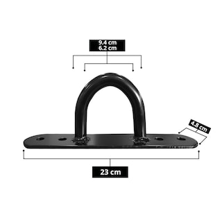 Foto 3 | Ancla de Pared Tayga color Negro para Cuerda de Azote