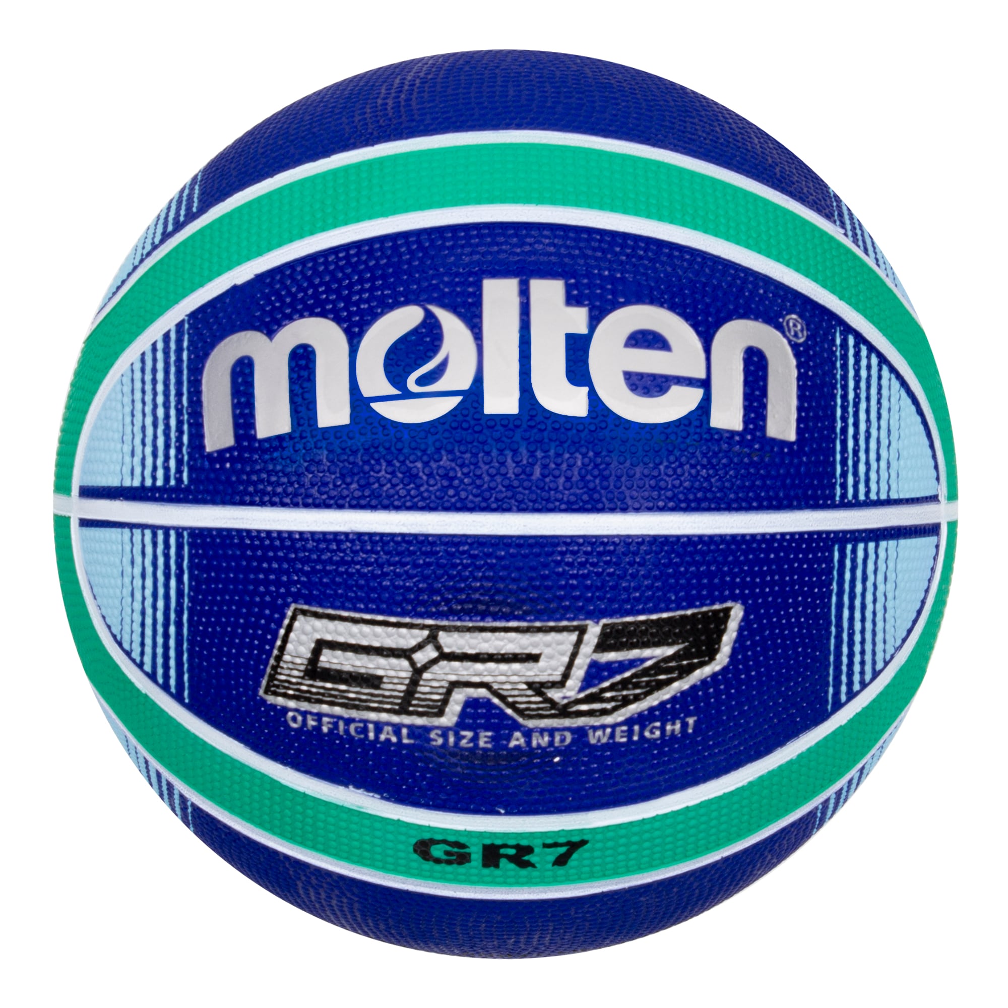 Balón de Basquetbol Molten BGR7 Hule Natural Azul N.7 $449