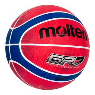 Foto 3 | Balón Basquetbol Molten Bgr7 Hule Natural Rojo N.7
