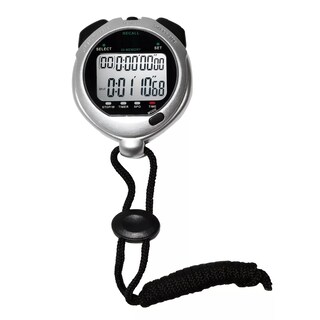 Foto 1 | Cronómetro Profesional Digital Eo Safe Imports ESI-17488 Plata 50 Memorias