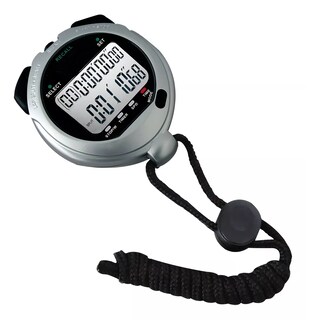 Foto 3 | Cronómetro Profesional Digital Eo Safe Imports ESI-17488 Plata 50 Memorias