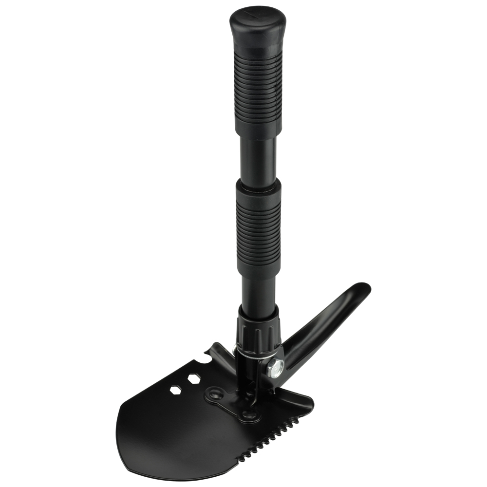 Foto 4 pulgar | Pala Plegable Gim Sports 3 en 1 Acero Esmaltado color Negro