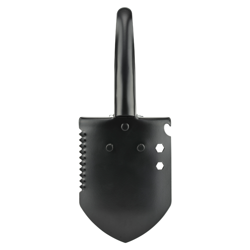 Foto 6 pulgar | Pala Plegable Gim Sports 3 en 1 Acero Esmaltado color Negro