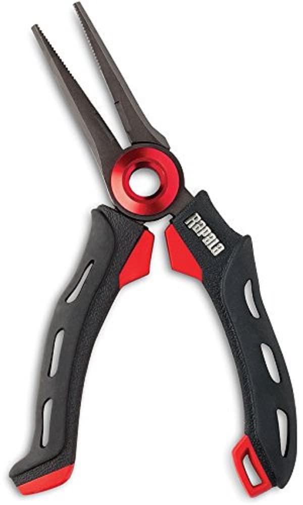 Foto 2 pulgar | Alicates Rapala 4 Mag Spring, Color Negro Y Rojo - Venta Internacional.