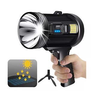 Foto 2 | Linterna de Mano Led Eo Safe Imports ESI-8085 color Negro con Trípode