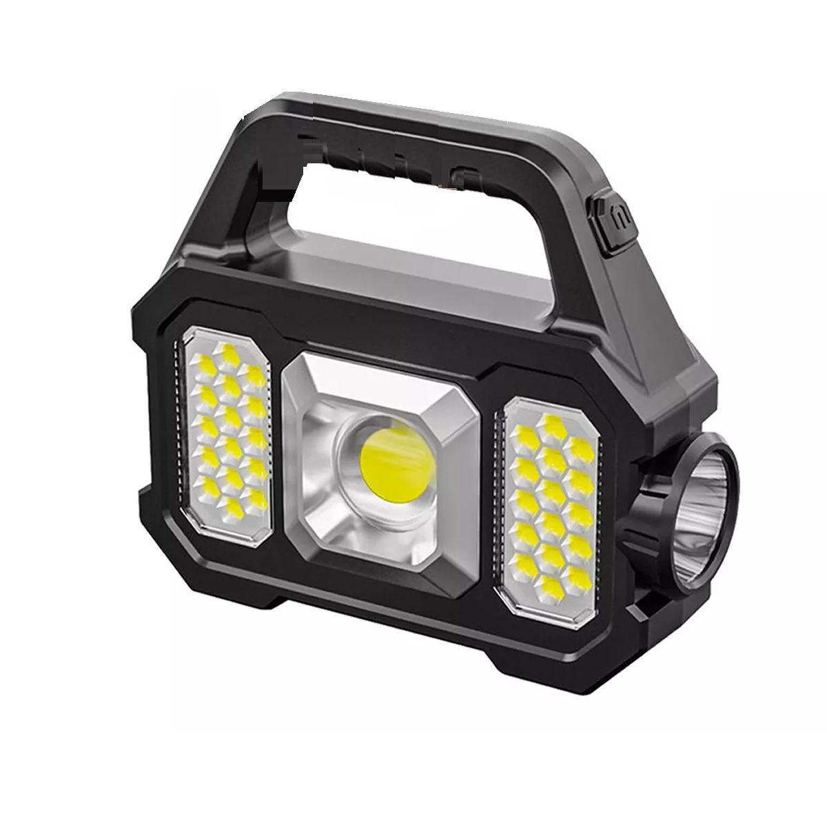 Lámpara Recargable Eo Safe Imports Esi-8728 color Negro de Trabajo Tipo LED de Mano para Campamento