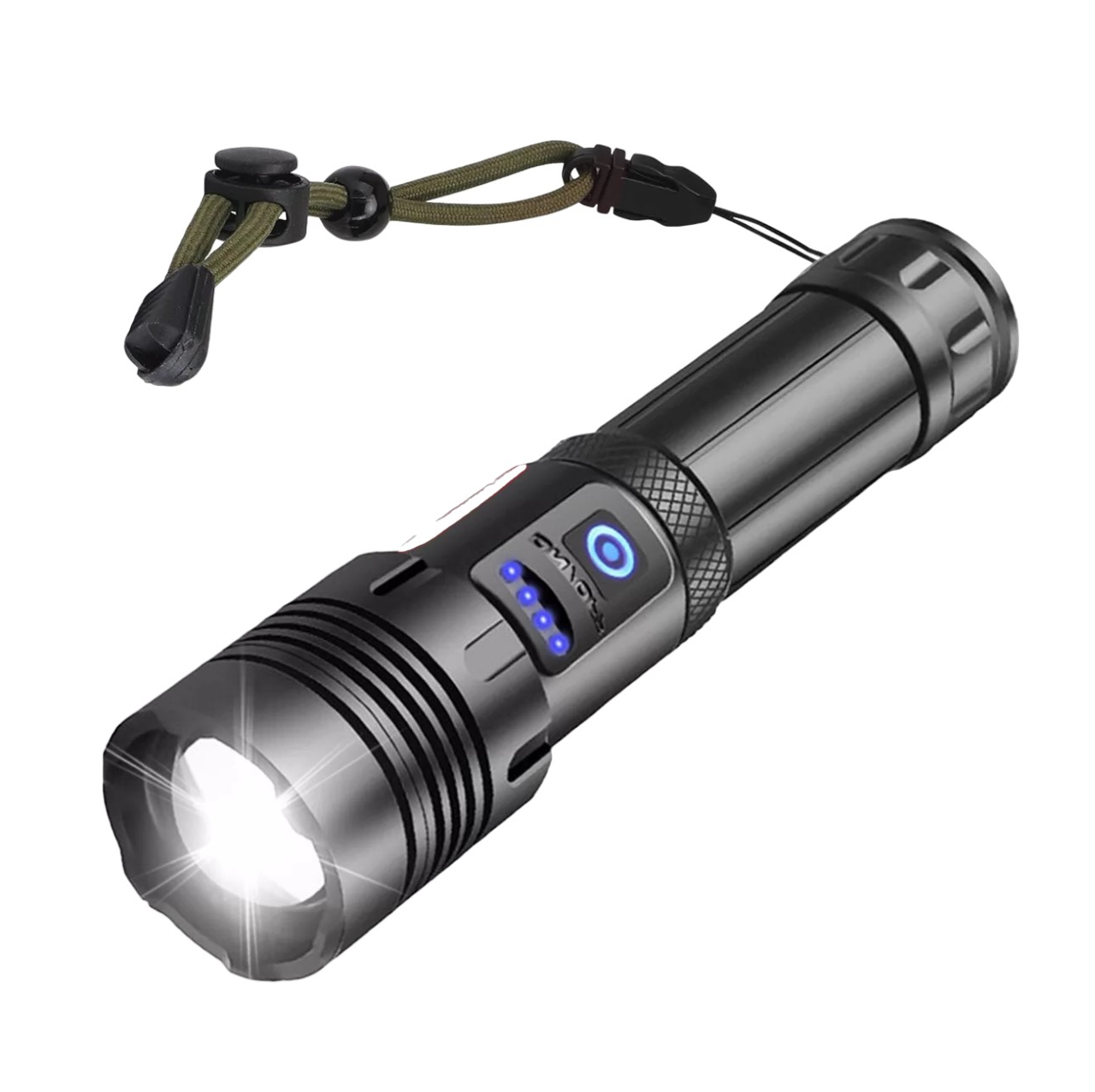 Foto 6 pulgar | Linterna Táctica Led Brillante BELUG 90000 Lm Type-C Recargable