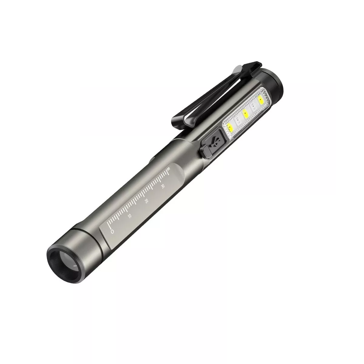 Lámpara de Diagnóstico Recargable Luz Ultravioleta Eo Safe Imports Gris