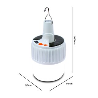 Foto 3 | Foco Linterna Led de Emergencia con Celda Solar 6 Tonos De Luz